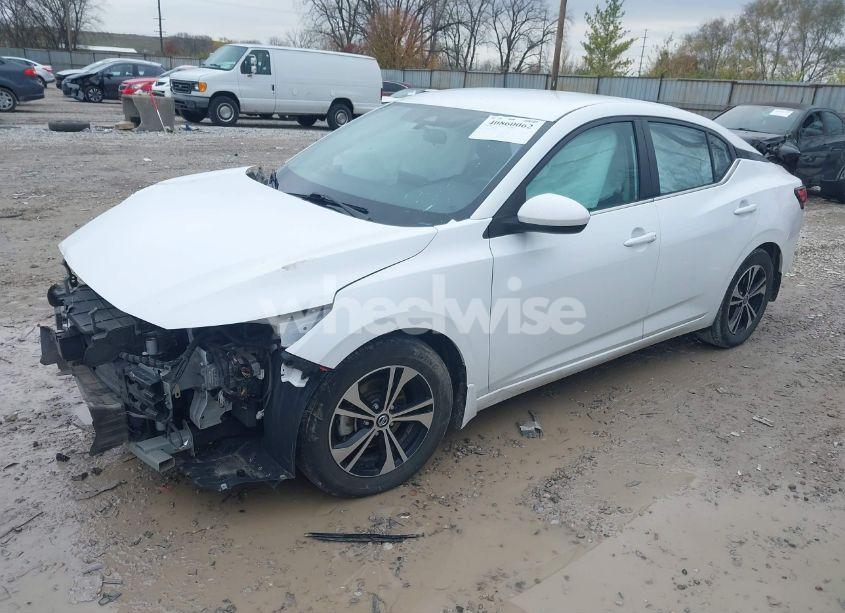 Photo 2 of 2021 Nissan Sentra SV XTRONIC CVT (VIN 3N1AB8CV8MY329368)