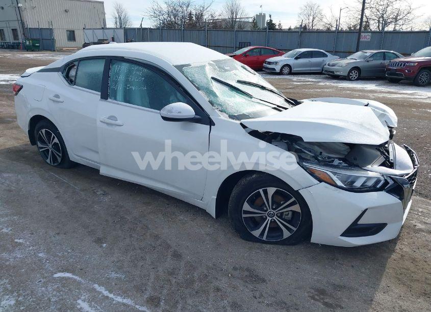 2022 Nissan Sentra SV XTRONIC CVT (VIN 3N1AB8CV8NY218997) main photo