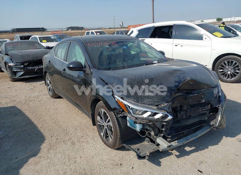 2022 Nissan Sentra SV XTRONIC CVT (VIN 3N1AB8CV8NY231605) main photo