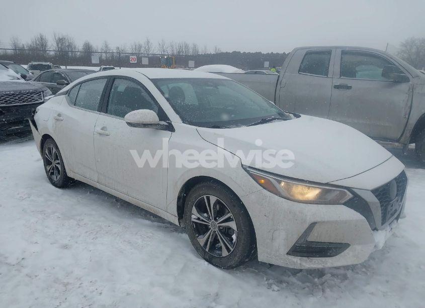 2022 Nissan Sentra SV XTRONIC CVT (VIN 3N1AB8CV8NY263874) main photo