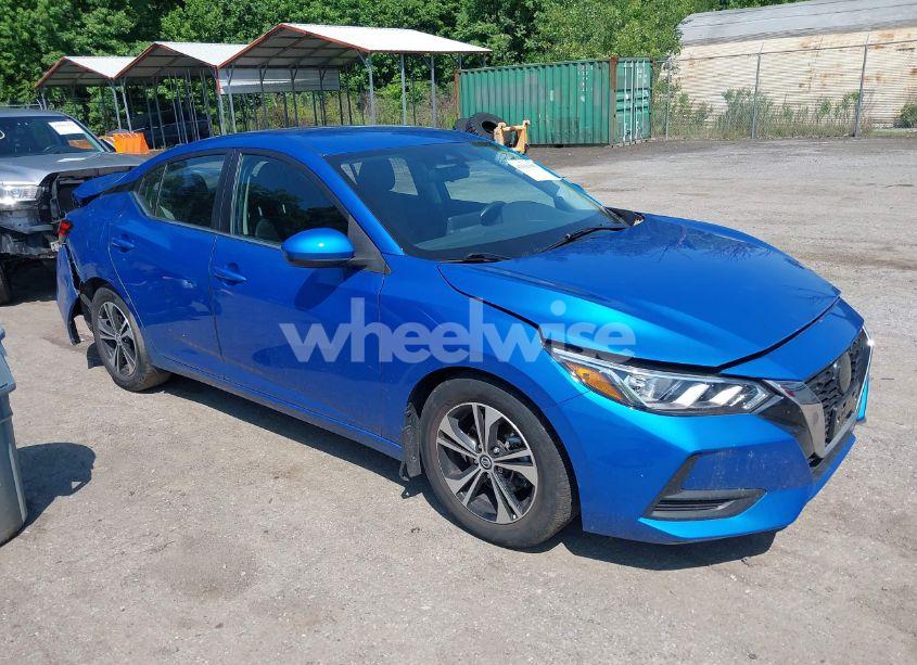 2022 Nissan Sentra SV XTRONIC CVT (VIN 3N1AB8CV8NY288757) main photo