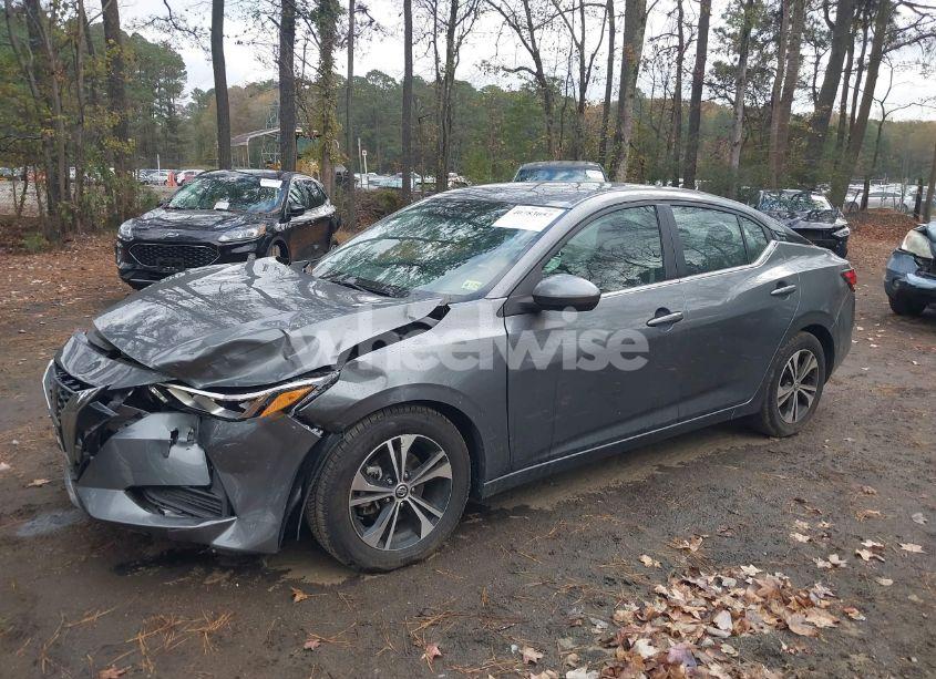 Photo 2 of 2022 Nissan Sentra SV XTRONIC CVT (VIN 3N1AB8CV8NY313205)