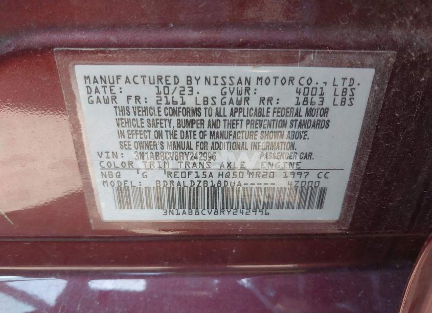 Photo 9 of 2024 Nissan Sentra SV XTRONIC CVT (VIN 3N1AB8CV8RY242996)