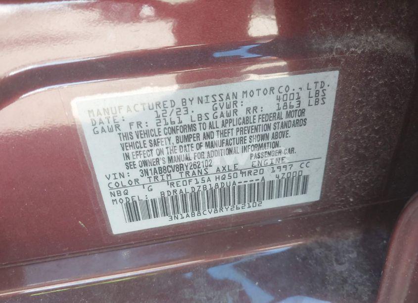 Photo 9 of 2024 Nissan Sentra SV XTRONIC CVT (VIN 3N1AB8CV8RY262102)