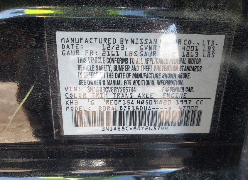 Photo 9 of 2024 Nissan Sentra SV XTRONIC CVT (VIN 3N1AB8CV8RY265744)