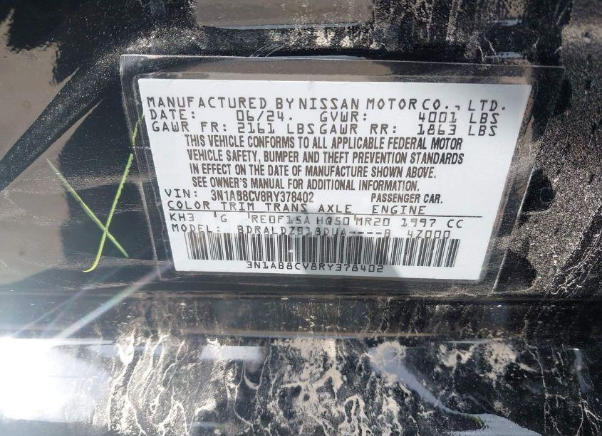 Photo 9 of 2024 Nissan Sentra SV XTRONIC CVT (VIN 3N1AB8CV8RY378402)