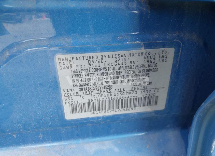 Photo 9 of 2020 Nissan Sentra SV XTRONIC CVT (VIN 3N1AB8CV9LY245283)