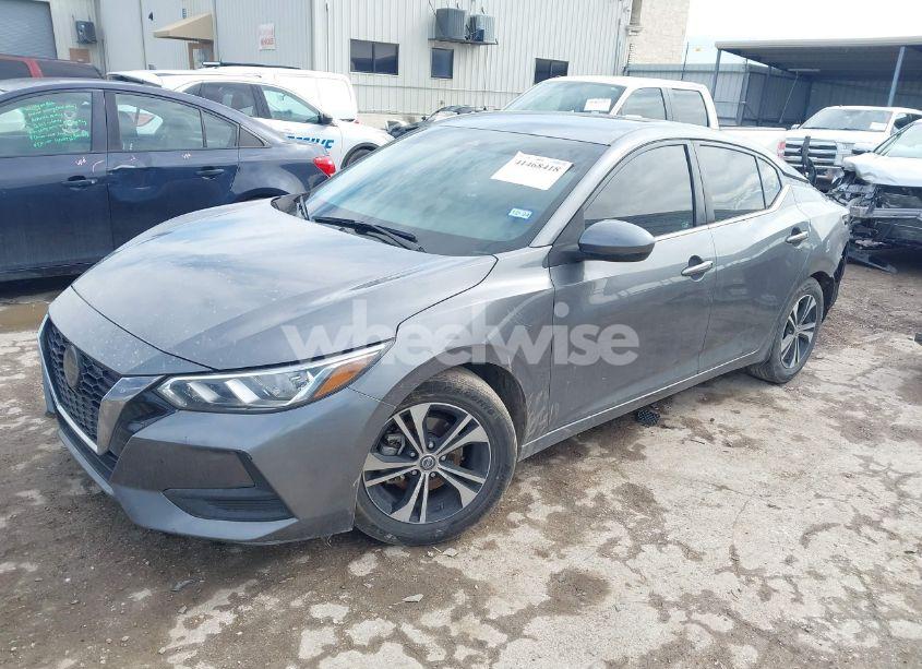 Photo 2 of 2021 Nissan Sentra SV XTRONIC CVT (VIN 3N1AB8CV9MY249691)