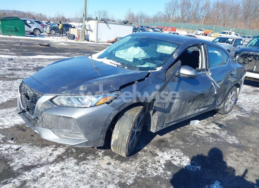Photo 2 of 2021 Nissan Sentra SV XTRONIC CVT (VIN 3N1AB8CV9MY256494)
