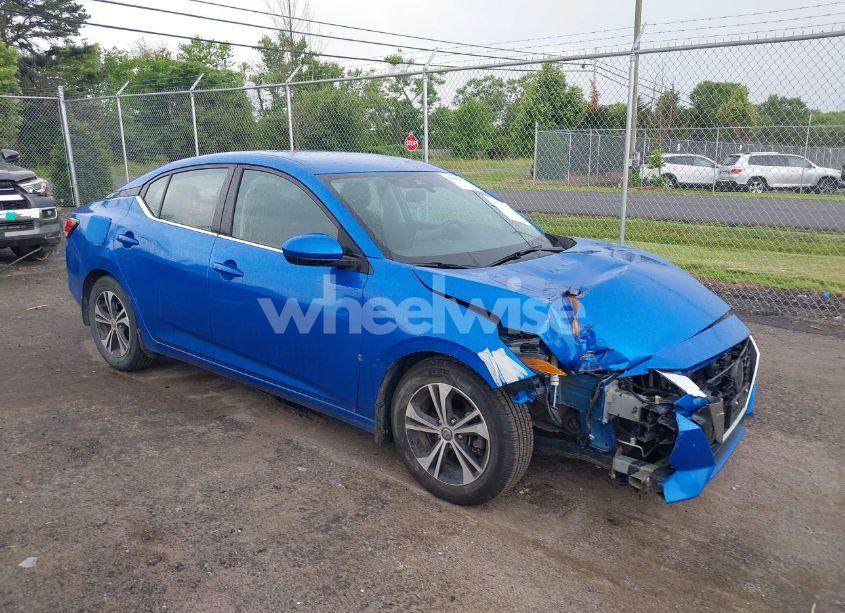 2021 Nissan Sentra SV XTRONIC CVT (VIN 3N1AB8CV9MY263851) main photo