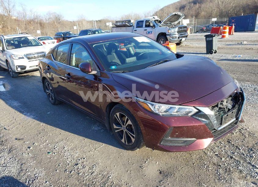 2021 Nissan Sentra SV XTRONIC CVT (VIN 3N1AB8CV9MY301370) main photo