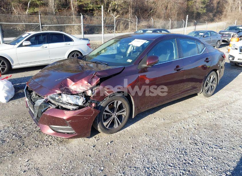 Photo 2 of 2021 Nissan Sentra SV XTRONIC CVT (VIN 3N1AB8CV9MY301370)
