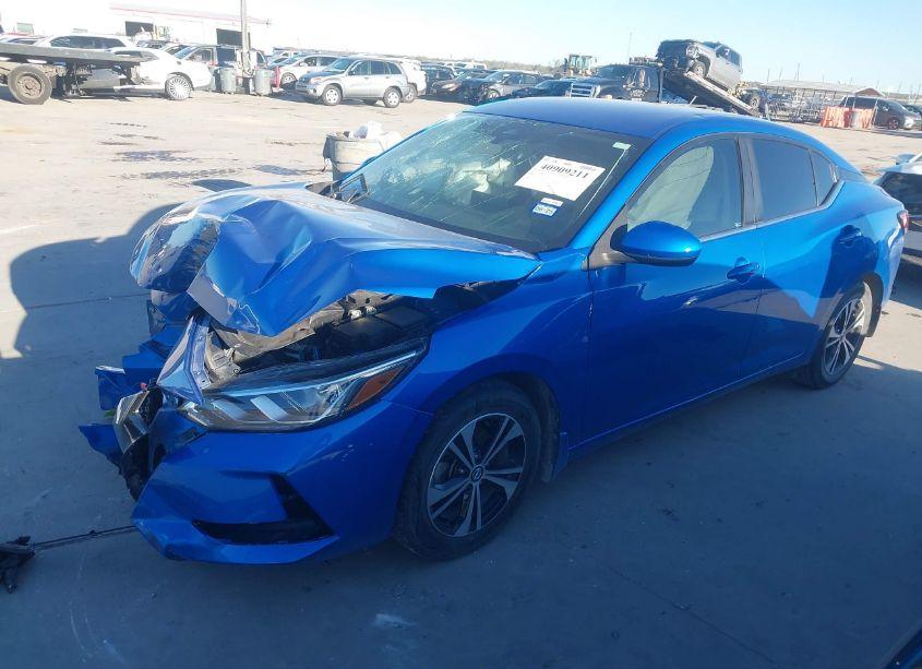 Photo 2 of 2021 Nissan Sentra SV XTRONIC CVT (VIN 3N1AB8CV9MY313373)