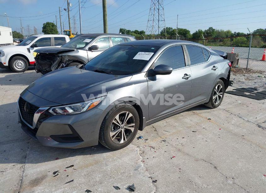 Photo 2 of 2021 Nissan Sentra SV XTRONIC CVT (VIN 3N1AB8CV9MY325426)