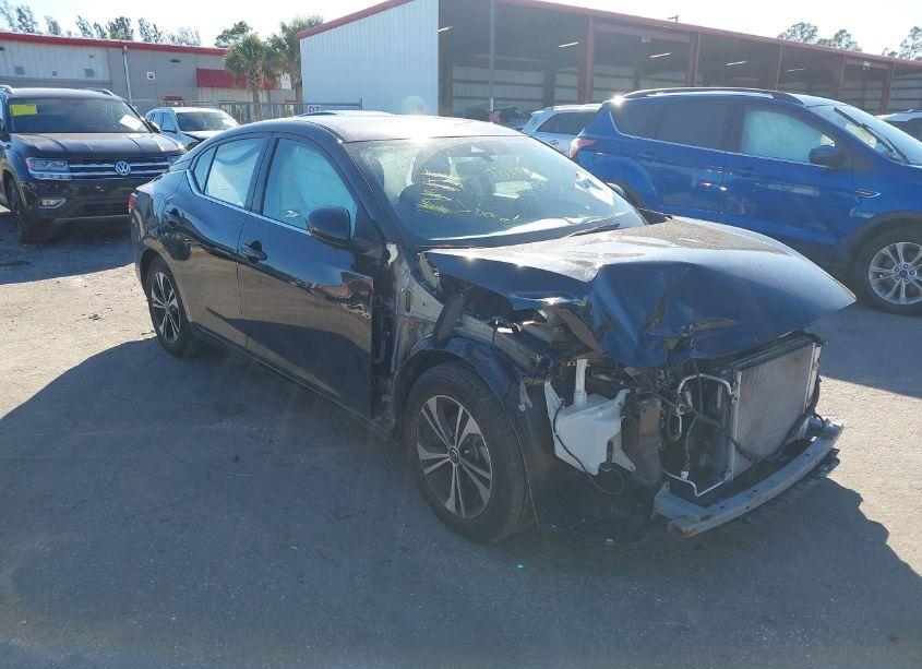 2022 Nissan Sentra SV XTRONIC CVT (VIN 3N1AB8CV9NY206261) main photo