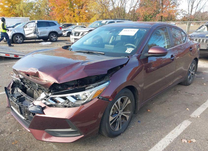 Photo 2 of 2022 Nissan Sentra SV XTRONIC CVT (VIN 3N1AB8CV9NY223870)