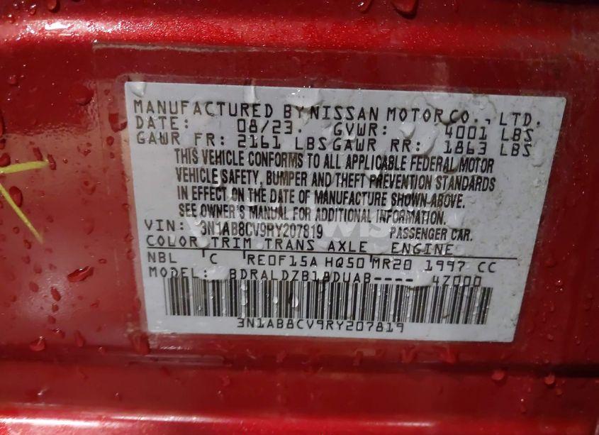 Photo 9 of 2024 Nissan Sentra SV XTRONIC CVT (VIN 3N1AB8CV9RY207819)