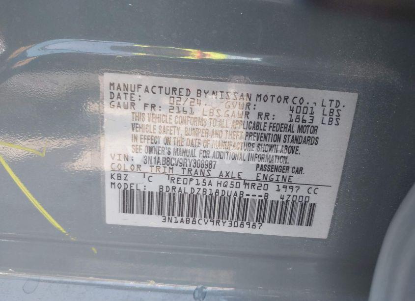 Photo 9 of 2024 Nissan Sentra SV XTRONIC CVT (VIN 3N1AB8CV9RY308987)