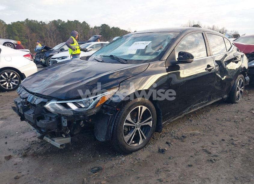 Photo 2 of 2020 Nissan Sentra SV XTRONIC CVT (VIN 3N1AB8CVXLY222515)
