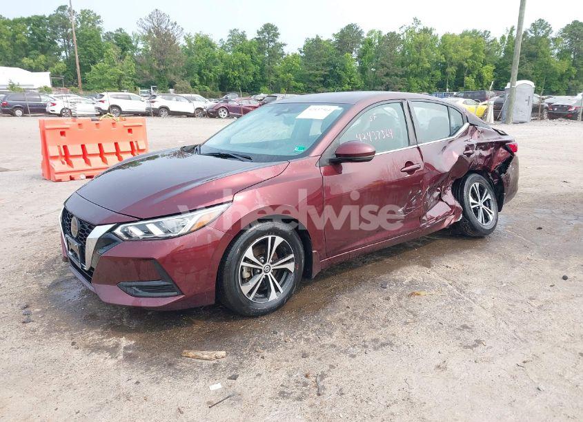 Photo 2 of 2020 Nissan Sentra SV XTRONIC CVT (VIN 3N1AB8CVXLY242733)