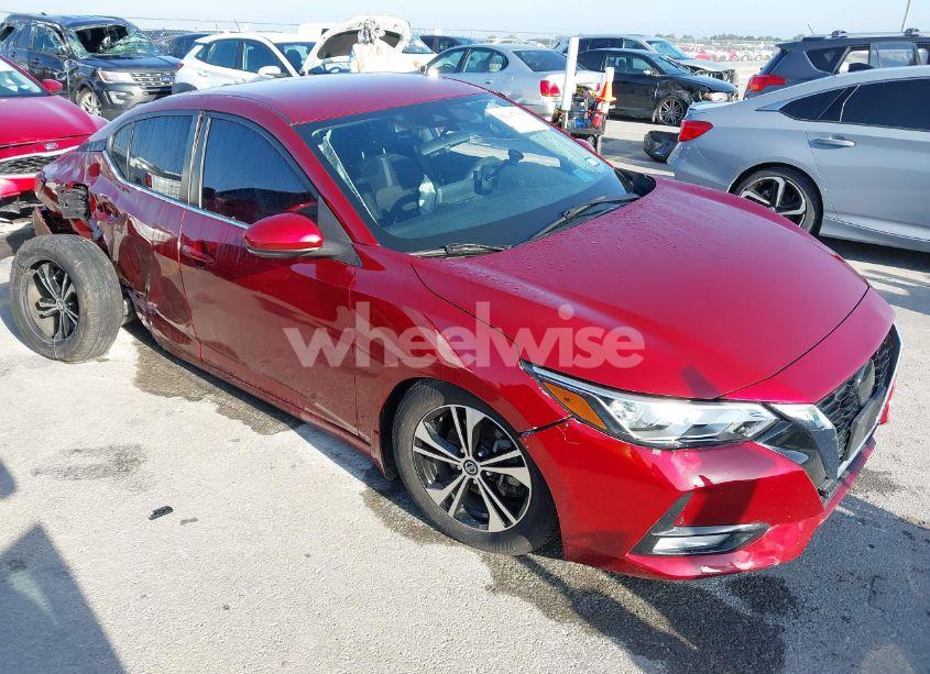 2020 Nissan Sentra SV XTRONIC CVT (VIN 3N1AB8CVXLY278633) main photo