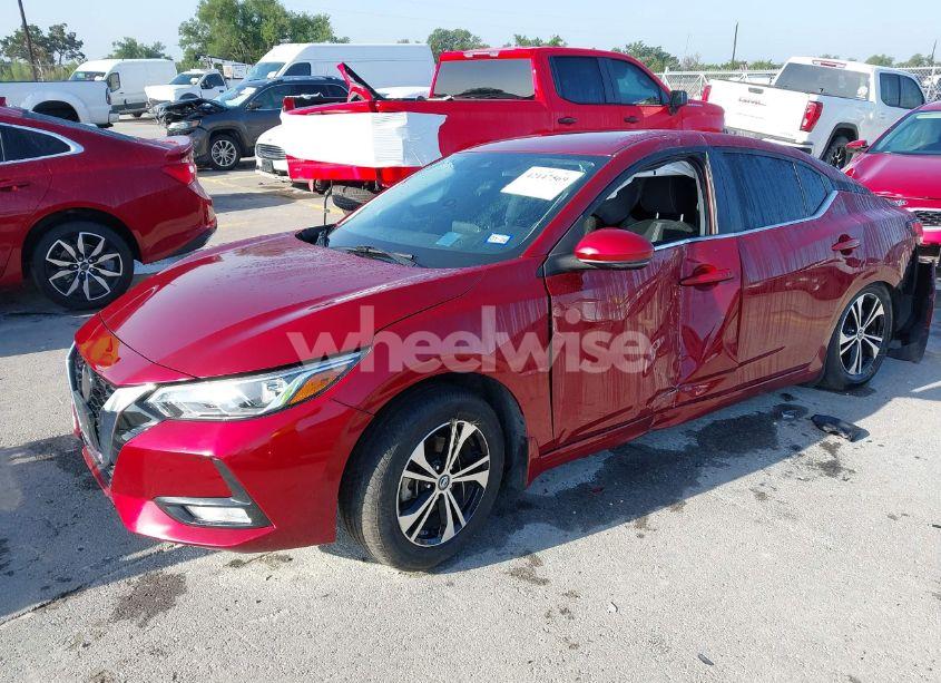 Photo 2 of 2020 Nissan Sentra SV XTRONIC CVT (VIN 3N1AB8CVXLY278633)