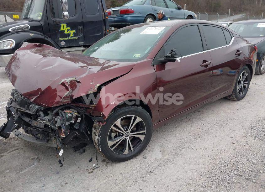 Photo 2 of 2021 Nissan Sentra SV XTRONIC CVT (VIN 3N1AB8CVXMY220247)