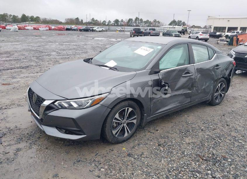 Photo 2 of 2021 Nissan Sentra SV XTRONIC CVT (VIN 3N1AB8CVXMY257508)