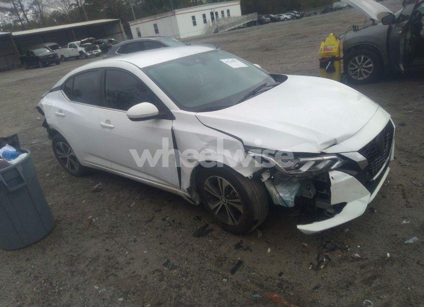 2022 Nissan Sentra SV XTRONIC CVT (VIN 3N1AB8CVXNY209850) main photo