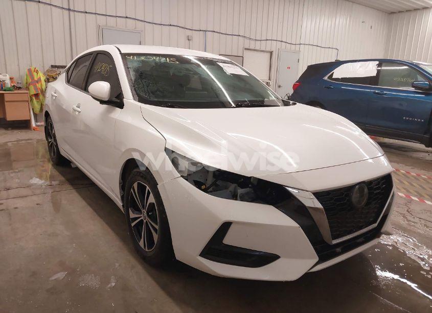 2022 Nissan Sentra SV XTRONIC CVT (VIN 3N1AB8CVXNY216748) main photo