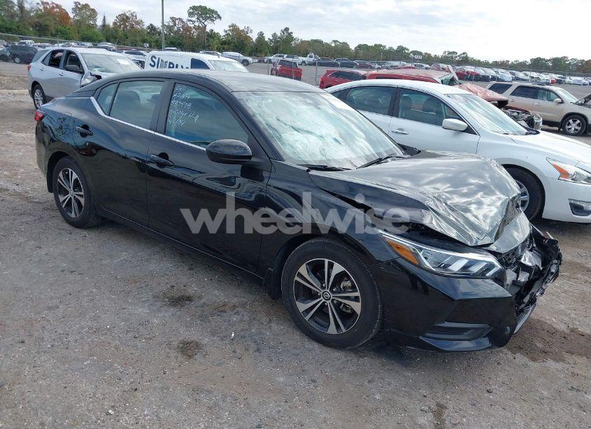 2022 Nissan Sentra SV XTRONIC CVT (VIN 3N1AB8CVXNY221562) main photo