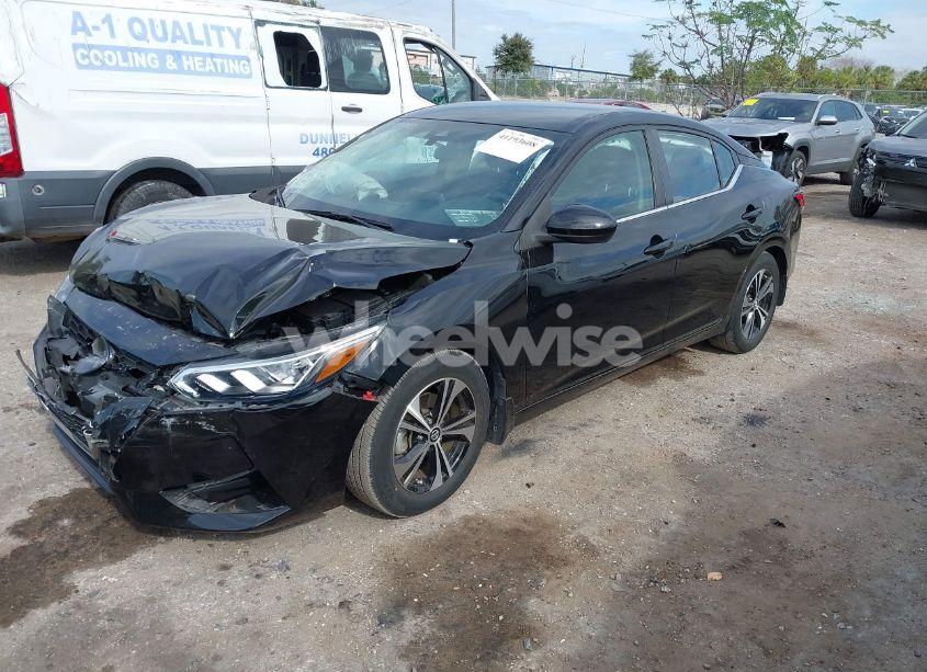 Photo 2 of 2022 Nissan Sentra SV XTRONIC CVT (VIN 3N1AB8CVXNY221562)