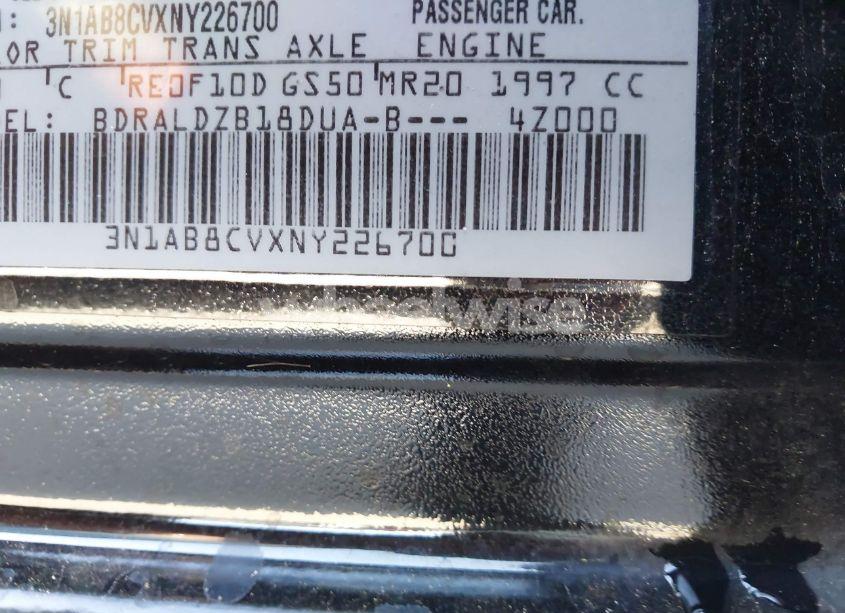 Photo 9 of 2022 Nissan Sentra SV XTRONIC CVT (VIN 3N1AB8CVXNY226700)