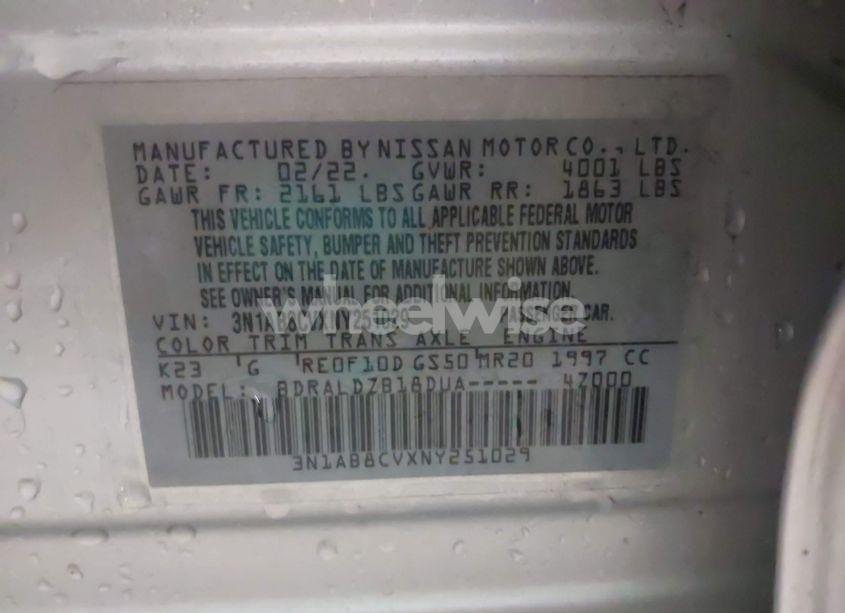 Photo 9 of 2022 Nissan Sentra SV XTRONIC CVT (VIN 3N1AB8CVXNY251029)