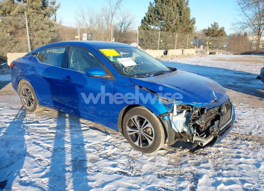 2022 Nissan Sentra SV XTRONIC CVT (VIN 3N1AB8CVXNY255209) main photo