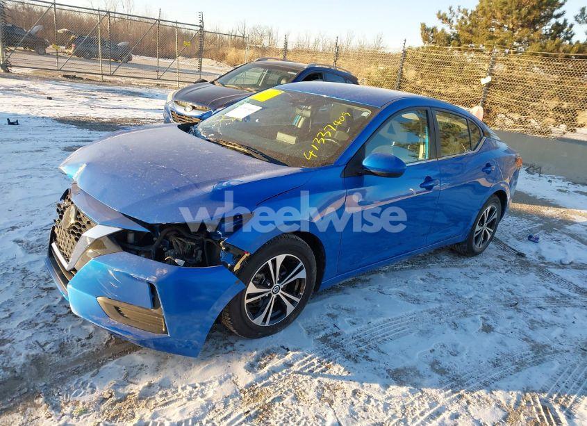 Photo 2 of 2022 Nissan Sentra SV XTRONIC CVT (VIN 3N1AB8CVXNY255209)