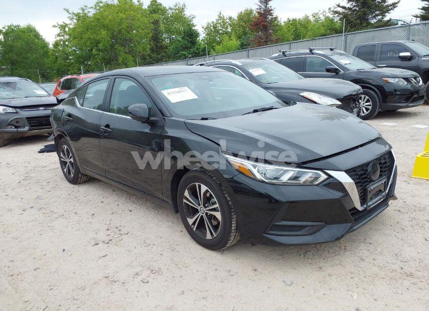 2022 Nissan Sentra SV XTRONIC CVT (VIN 3N1AB8CVXNY264010) main photo