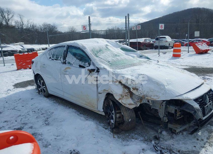 2022 Nissan Sentra SV XTRONIC CVT (VIN 3N1AB8CVXNY316302) main photo