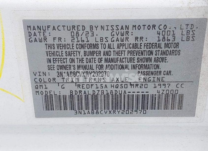 Photo 9 of 2024 Nissan Sentra SV XTRONIC CVT (VIN 3N1AB8CVXRY202970)