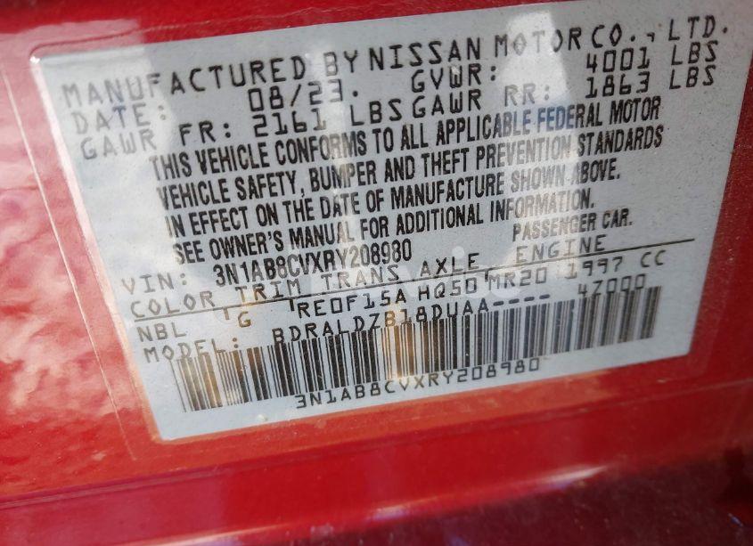 Photo 9 of 2024 Nissan Sentra SV XTRONIC CVT (VIN 3N1AB8CVXRY208980)