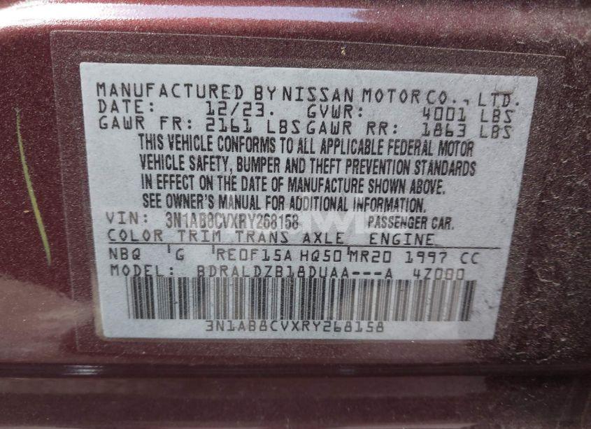 Photo 9 of 2024 Nissan Sentra SV XTRONIC CVT (VIN 3N1AB8CVXRY268158)