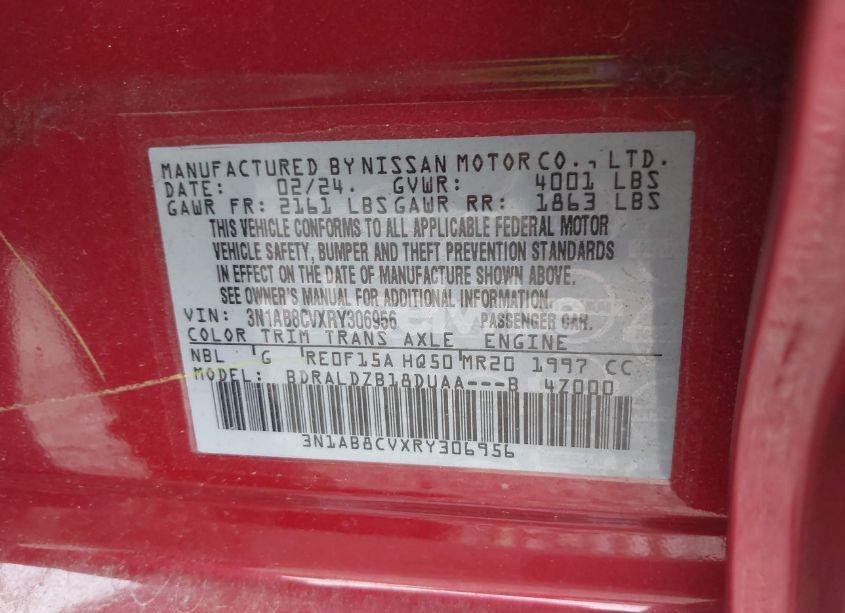 Photo 9 of 2024 Nissan Sentra SV XTRONIC CVT (VIN 3N1AB8CVXRY306956)