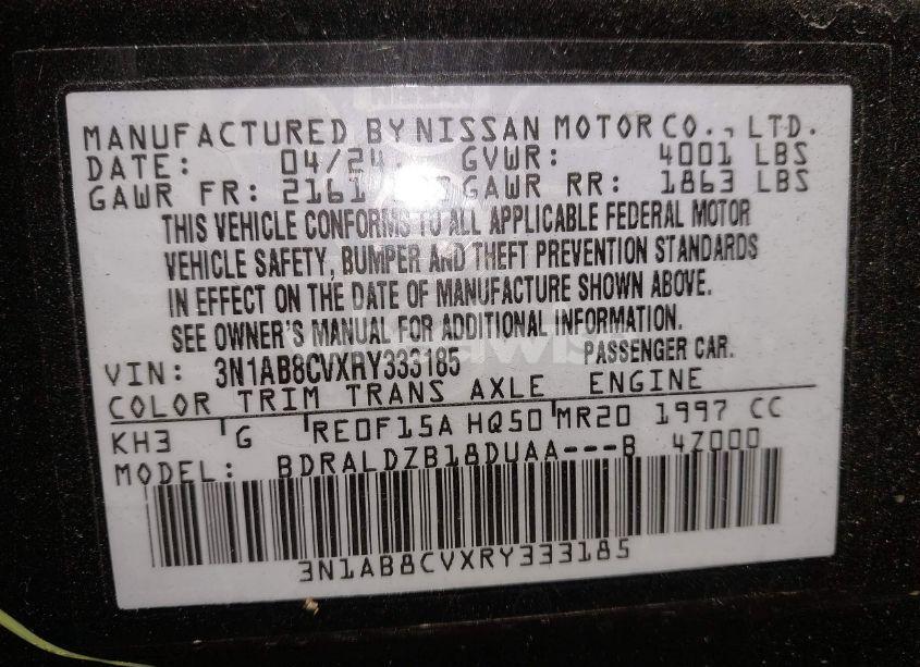 Photo 9 of 2024 Nissan Sentra SV XTRONIC CVT (VIN 3N1AB8CVXRY333185)