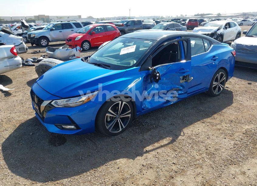 Photo 2 of 2022 Nissan Sentra SR XTRONIC CVT (VIN 3N1AB8DV0NY208091)