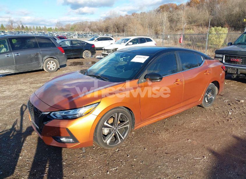 Photo 2 of 2021 Nissan Sentra SR XTRONIC CVT (VIN 3N1AB8DV1MY240675)