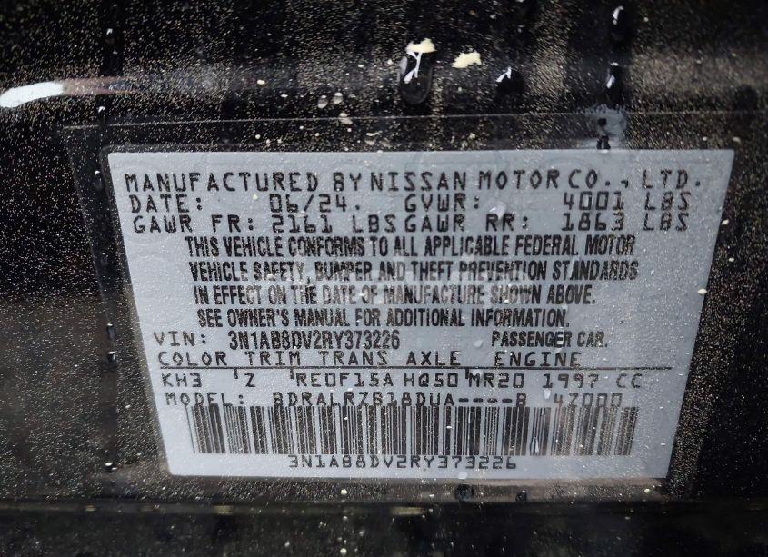 Photo 9 of 2024 Nissan Sentra SR XTRONIC CVT (VIN 3N1AB8DV2RY373226)