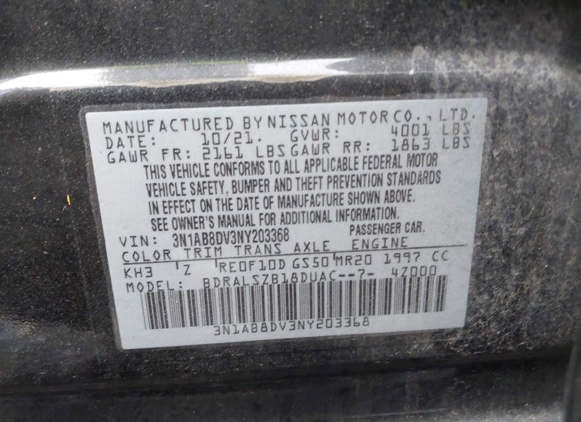 Photo 9 of 2022 Nissan Sentra SR XTRONIC CVT (VIN 3N1AB8DV3NY203368)