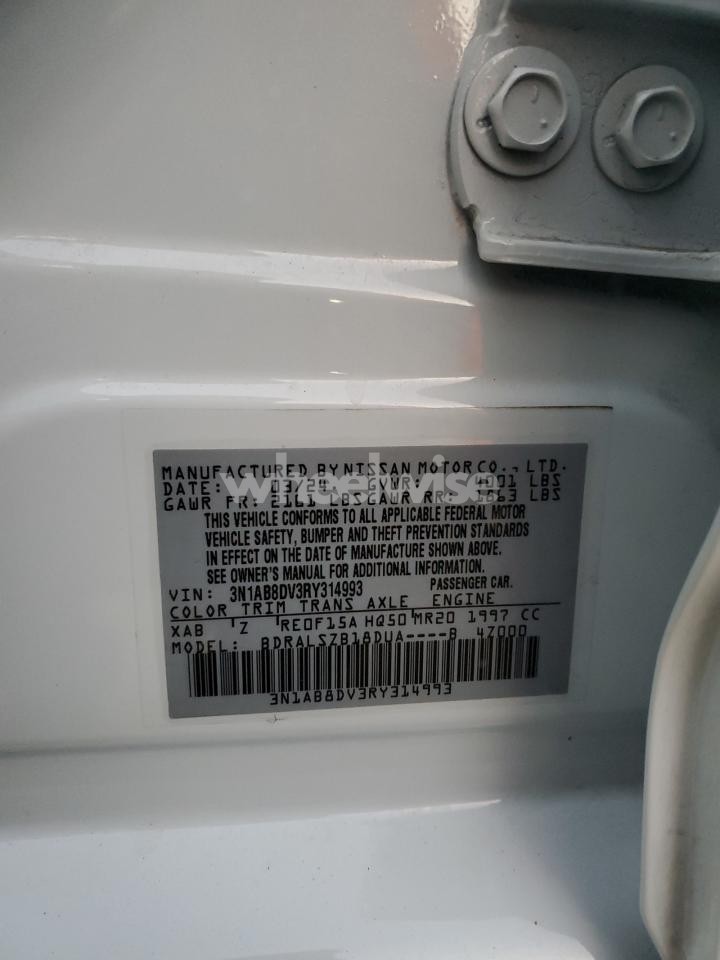 Photo 13 of 2024 NISSAN SENTRA SR N/A (VIN 3N1AB8DV3RY314993)