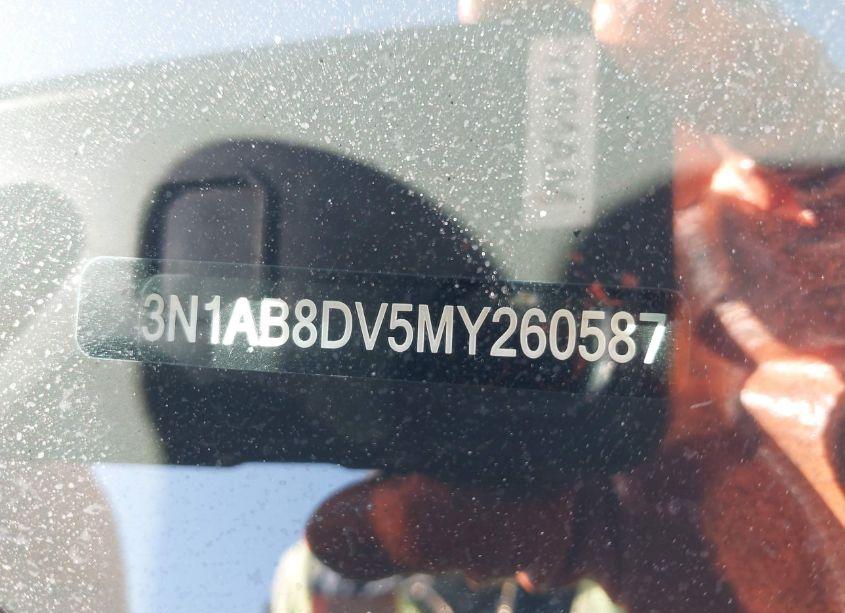 Photo 9 of 2021 Nissan Sentra SR XTRONIC CVT (VIN 3N1AB8DV5MY260587)