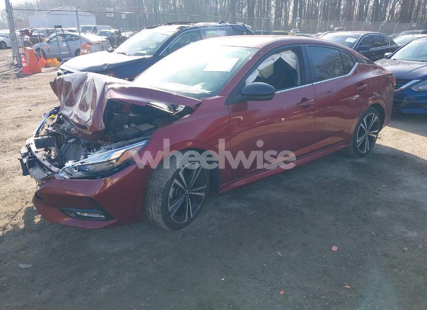 Photo 2 of 2021 Nissan Sentra SR XTRONIC CVT (VIN 3N1AB8DV5MY305933)